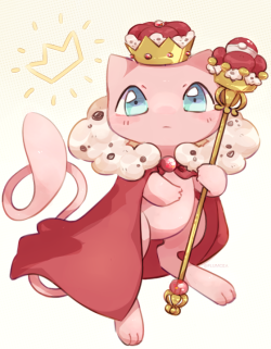 plumcea: king mew! 👑  I’m back from