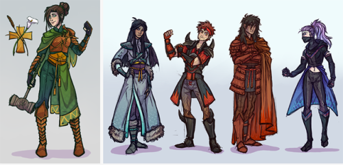 COMMISSIONS ARE OPEN!I specialize in character design and concept development.I excel at:Fantasy set