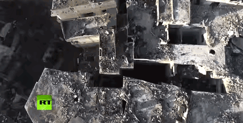 micdotcom:  Watch: This haunting drone footage of a Sryian city reveals just how