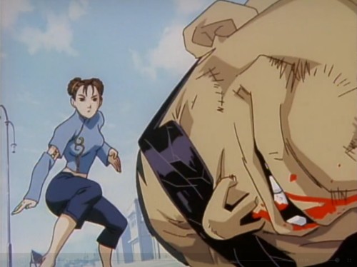 jjr1971:  Chun-Li, resident hottie, Street Fighter Alpha: The Animation. 