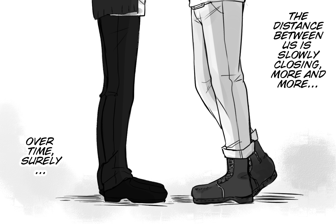 sixlightyear: a short miritama comic about boundaries and such (inspired by (and