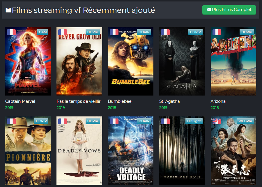 films streaming
