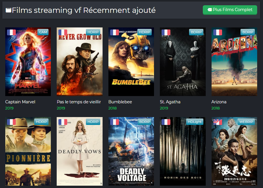 film tout ce qui brille streaming gratuit http