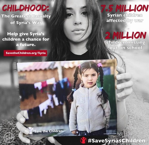 We stand with @camilacabello97 to #SaveSyriasChildren❤️ @SavetheChildren. Get involved: t.co