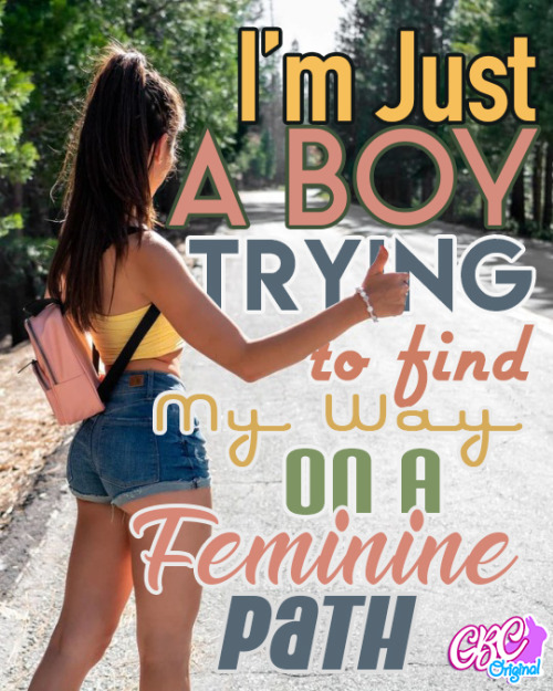 gymbunnycandiehart: My Feminine PathHave you ever tried figuring out where all of your girliness is 