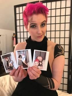 I took 14 polaroids as Zarya in the VKS. once