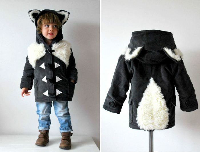 culturenlifestyle:  Super Cute Coats Transform Kids Into Animals Full-time super