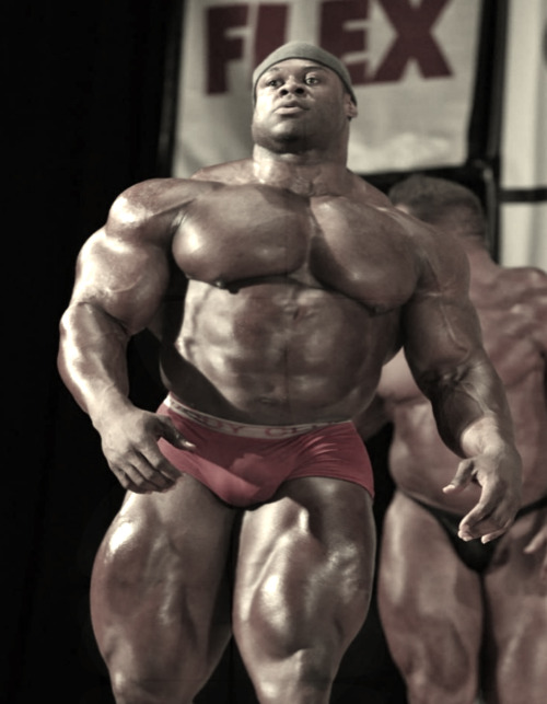 Kai Greene - Bulging in all ways possible.