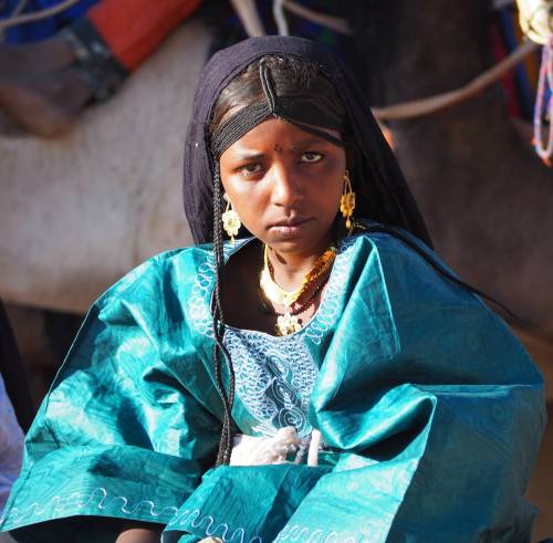 Amazigh Tuareg girl from Niger 