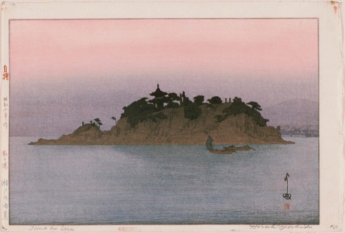 Hiroshi Yoshida 吉田 博 (1876 - 1950) - Tomonoura 1927