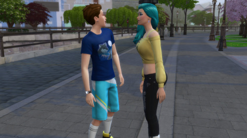 The Sims 4 (Nick x Amy) Day 32.(Image set 3 of 3).