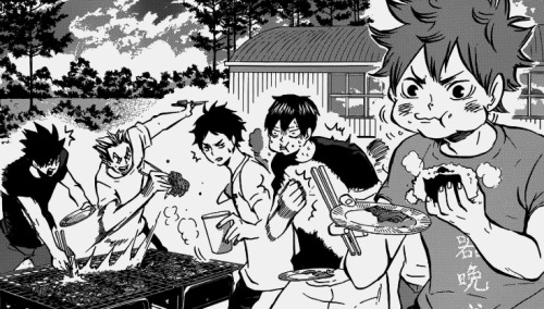 hqmatchups:  AKAASHI LOOKS SO BOTHERED THAT KAGEYAMA IS CHOKING    Haikyu!!,