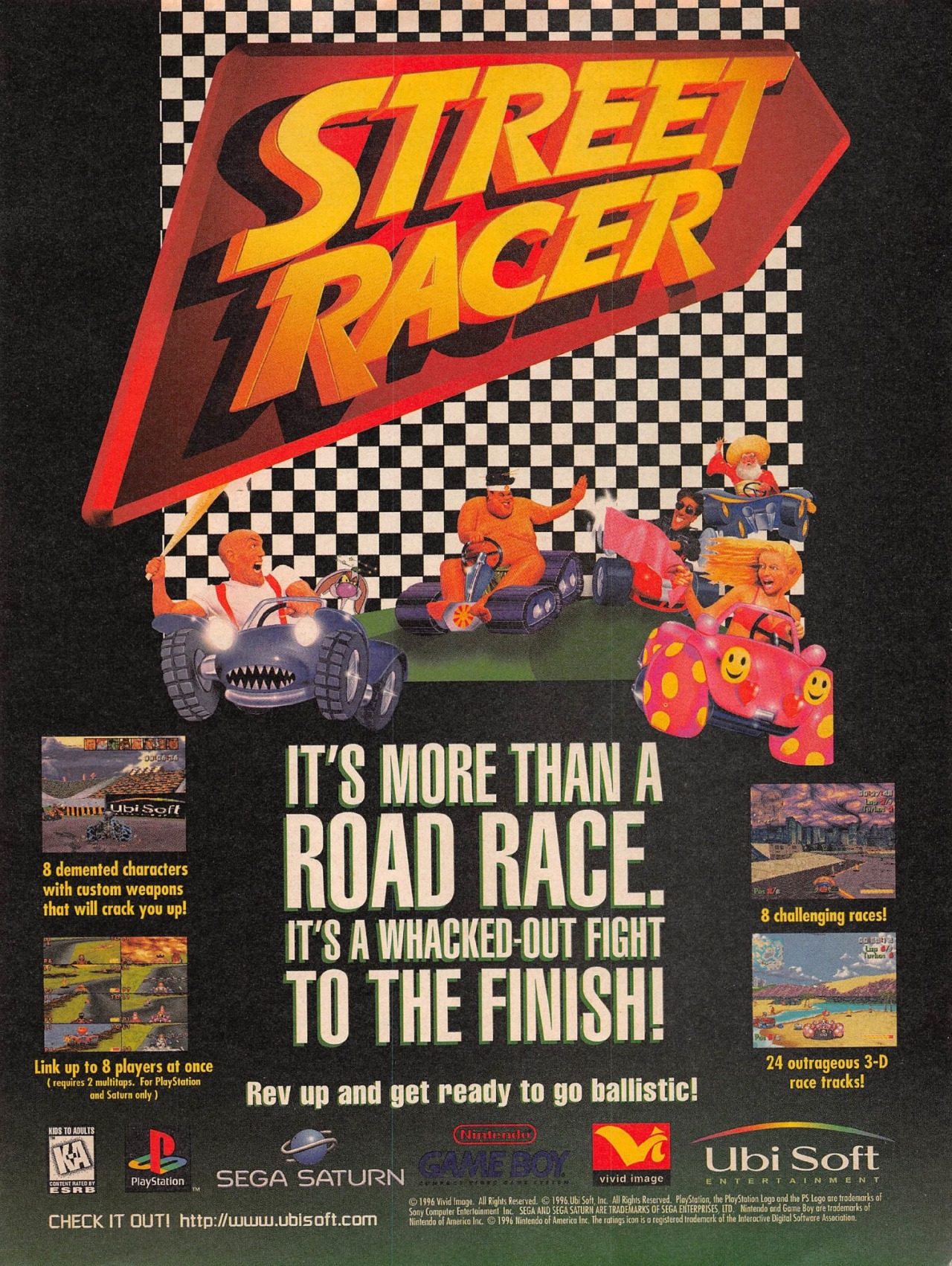 STREET RACER (1997) PS1
