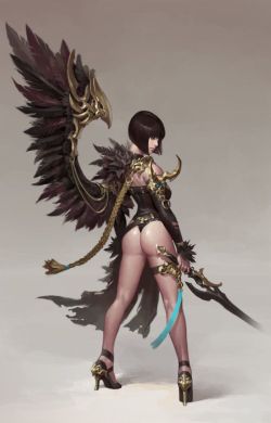 sekigan:  Dark Angel, Dongho Kang on ArtStation