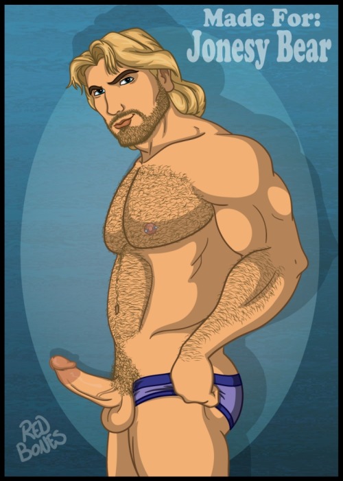red-bones: John Smith บ commission for Jonesy Bear        Message me if you are interested in your own commission       