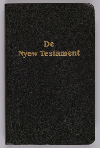 De Nyew Testament, 2005, Smithsonian: National Museum of African American History and CultureSize: H