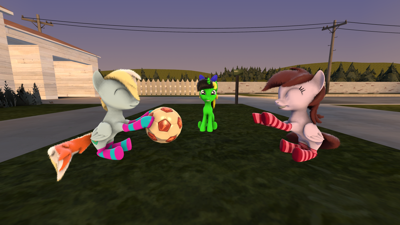 ask-the-out-buck-pony:rdash:3 Cuties @ask-the-out-buck-pony @ask-fireandrose for