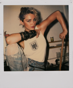 Twixnmix:  Madonna Polaroids By Richard Corman, 1983.In June 1983, 24 Year Old Madonna