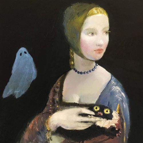 Vanessa Stockard (Australian, b. 1975, Sydney, Australia) - Kevin the Kittin, Paintings