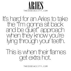 zodiaccity:  Zodiac Aries Facts. For more