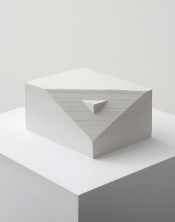 Graphicporn:  Form In White (Double Prism) - Bianca Chang 