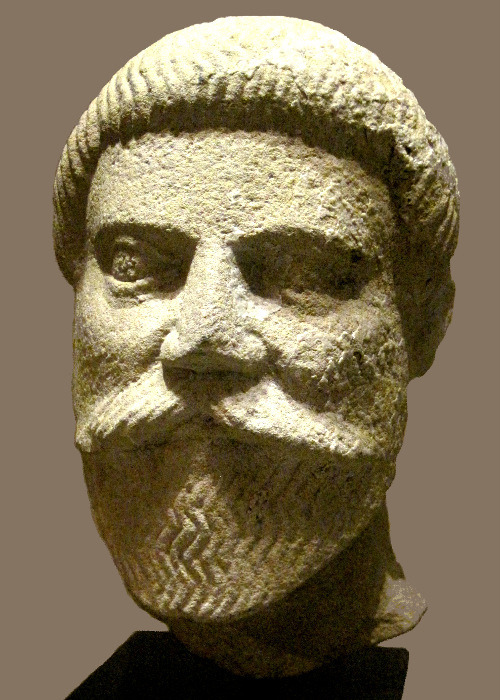 tammuz:Head of a Parthian dignitary dating back to 100-199 CE. The Parthian Empire (247 BCE–224 CE) 