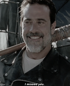 negangifs:   Rick Grimes and Negan in The Walking Dead  Season 7 Episode 4  | Service
