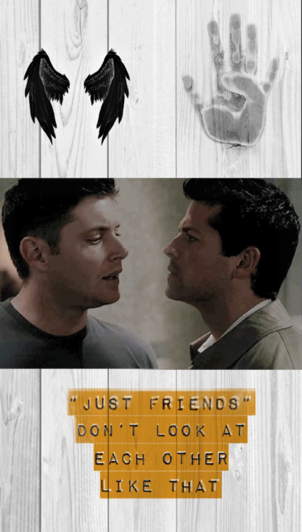 Destiel wallpapers made by me! If you want any wallpaper,edit or aesthetic fell free to make a reque