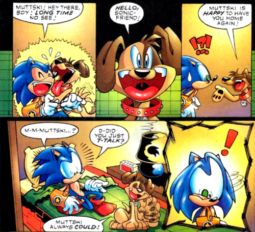 They don't say it out loud, but they know - MysteryShadow29 - Sonic the  Hedgehog (Archie Comic) [Archive of Our Own]