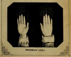 nemfrog: Mesmeric aura. The illustrated practical mesmerist. 1862. 