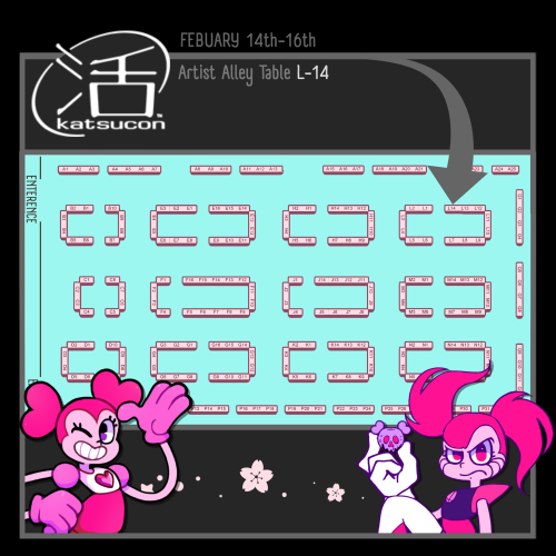 Katsucon 2020 Catalog•Artist Alley table L-14See you all this weekend!