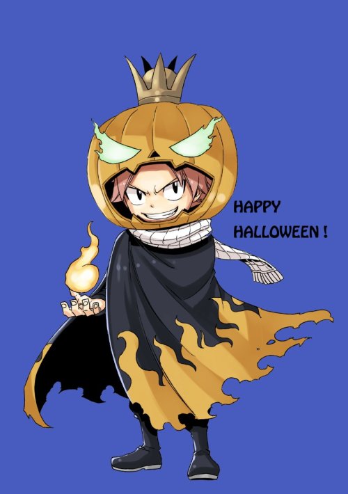 fttrollshima: Happy Halloween! Art © Hiro Mashima Sensei added in another halloween drawing for