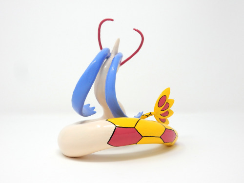 3D printed and painted Shiny Milotic figurine. I love Shiny Milotic’s colors, one of my favorite shi