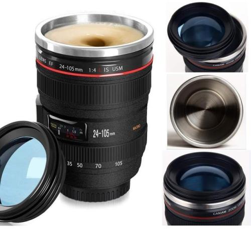 Camera Lens Coffee Mug/Cup View In Amazon - Ver En Amazon