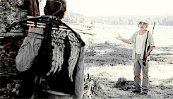 empressmcbride:  TWD Meme: 4 Quotes↳ [ 2/4 ]“We survive this by pulling together, not apart.”