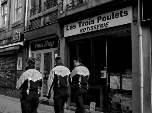 Rotisserie Les trois poulets, Belgique.