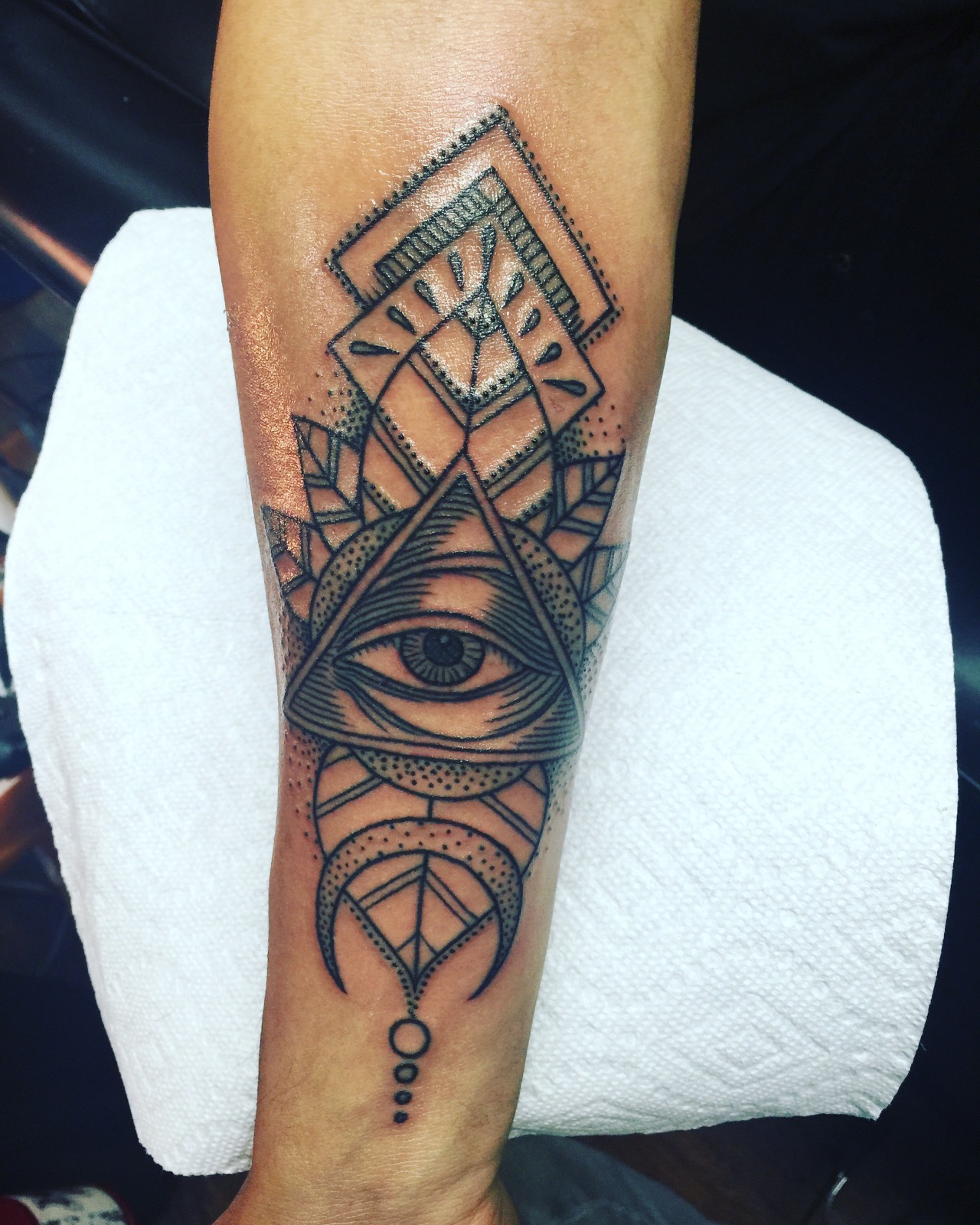  — Tattoo by Cat Castro at the Madd Tatterz in...