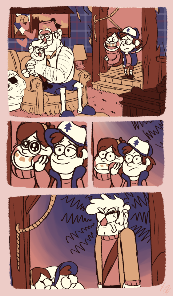 So I Saw This Comic And It Reminded Me Of An Wip Shoved All The Way Back In My Fanart Folder.