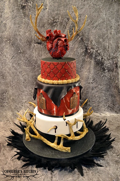 ghulehtela: xenaamazon: lalalalers: ex0skeletal: Edible Sculptures and Cakes by Annabel Lecter YOU K