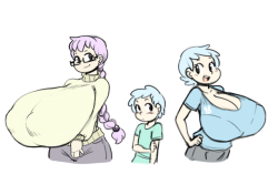 angstrom-nsfw: Marco, Molly, and Marie but something is different 