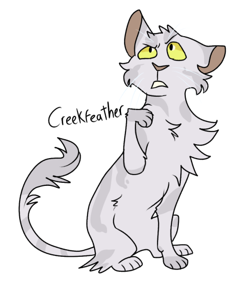 #creekfeather#warrior cats#warriors#wc#skyclan#skyclans destiny #every cat challenge tag