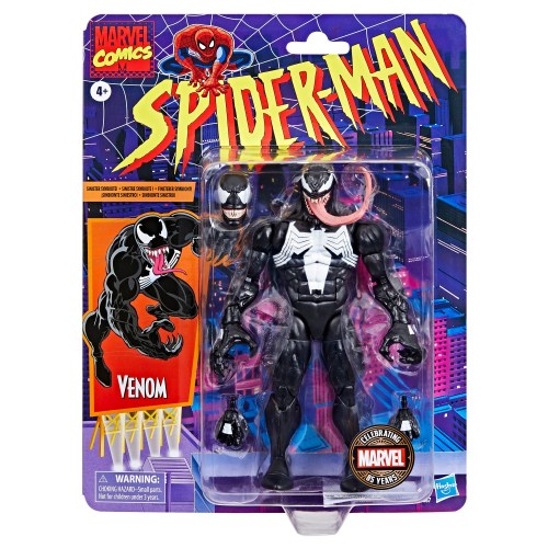 A few hrs ago, @Hasbro announced the #MarvelLegends Venom (Marvel 85th Anniv.) figure. AKA Lethal Protector Venom.
🌍US/CA Walmart excl. ROW 🤷Expect fan channels.
💰$25
📆Summer 24. No pre-order dates.
#marvel #actionfigures #spiderman #FLYGUY...