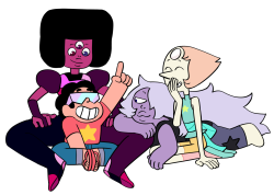 egomatter:  i started working on steven universe one year ago today! 