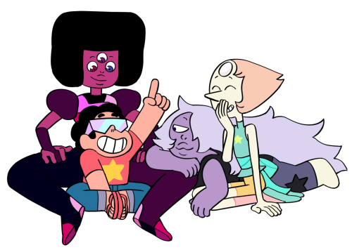 egomatter:i started working on steven universe one year ago today!