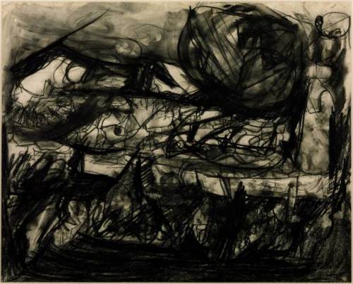 Anticoli Hills, Peter Lanyon, 1953, Tatedate inscribed Purchased 1991Size: support: 416 x 519 mmMedi
