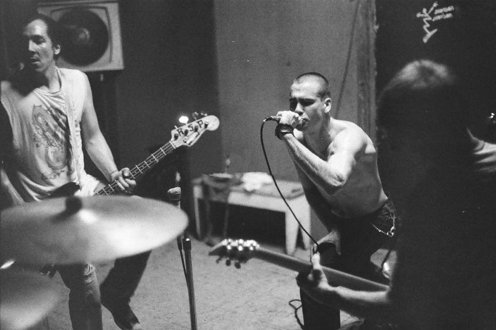 henryrollins-org:  ROLLINS joins - First rehearsal with Rollins, 1981. 
