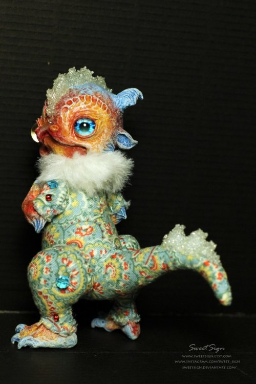 crossconnectmag:Foam Dragon, OOAK doll by- Svetlana PolupanovaTumblrInstagramThank you for your subm