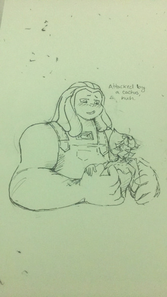 heckyeahbispearl:Most recent episode got me thinkin of this scenario. 