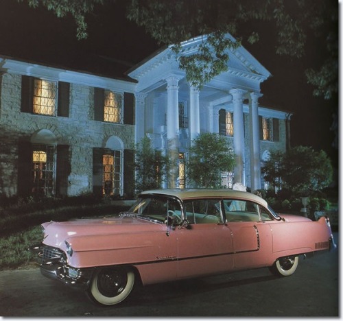 doyoulikevintage - 1955 Pink Cadillac Elvis Presley bought for...