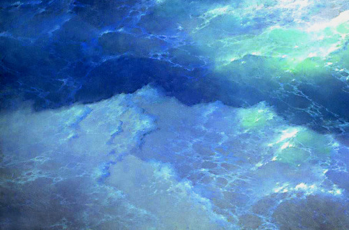 nigra-lux:AIVAZOVSKY, Ivan (1817-1900)Among the waves, details1898Oil on canvas, 66 x 97 cmAivazovsk